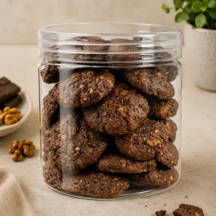 Vegan Chocolate Walnut Cookies