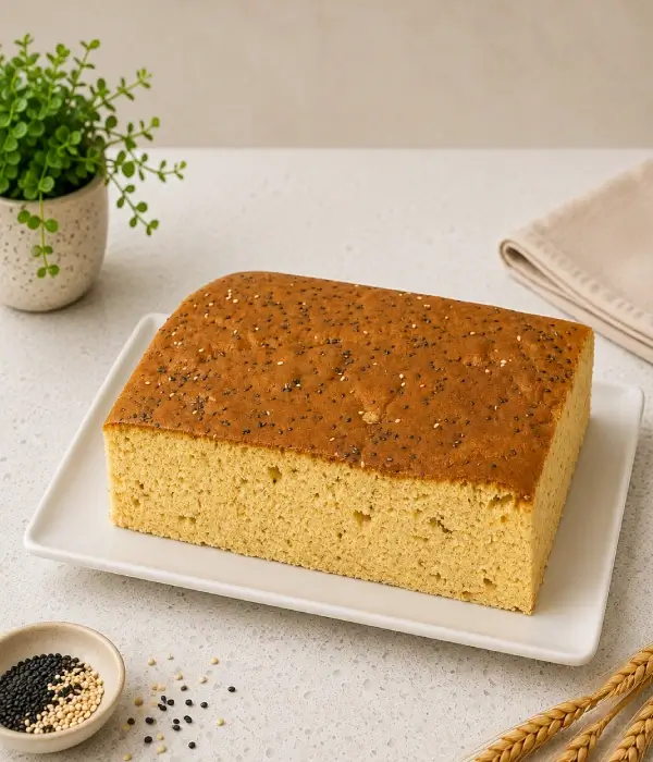 Salted Orange Zest Castella Cake