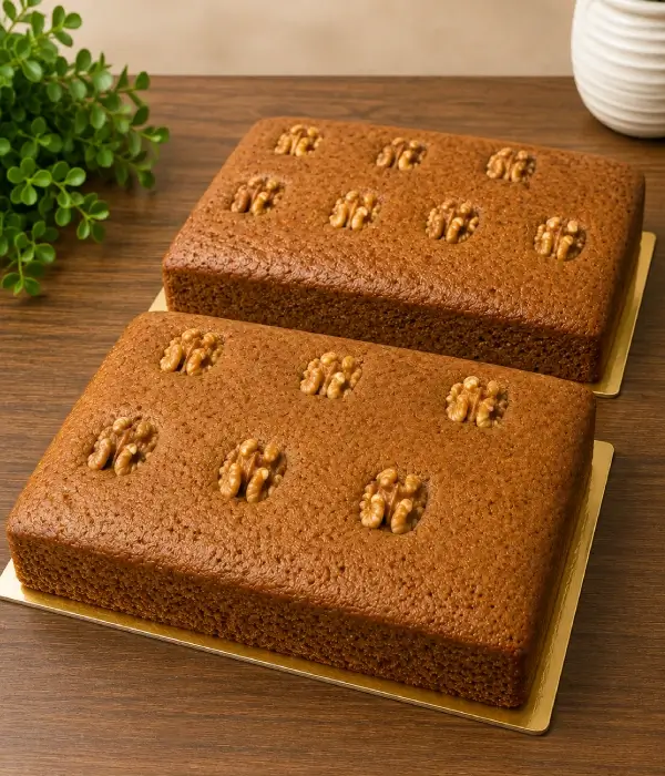 Carrot with Walnuts Cake